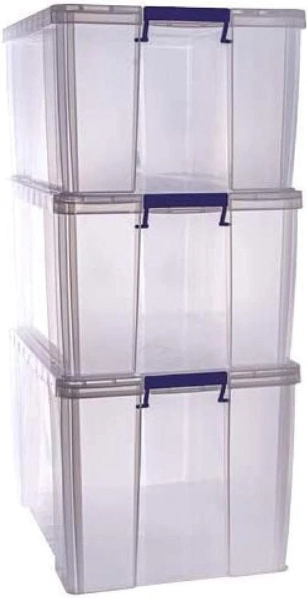 Scatola di Stoccaggio ProStore Bonus Pack - 2 x 70 Litri & 1 x 85 Litri