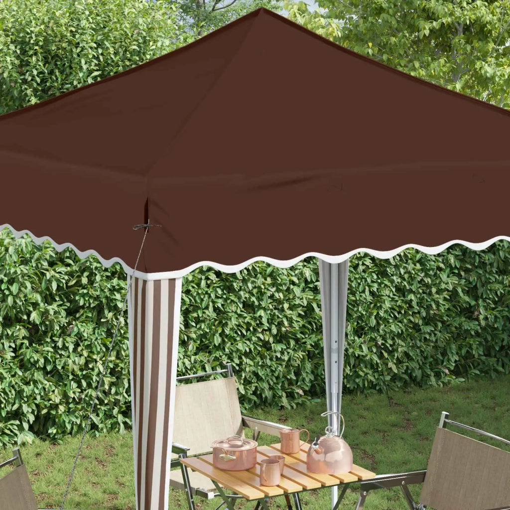 Tenda per feste a pop-up Marrone 195 x 195 x 245 cm 42019720