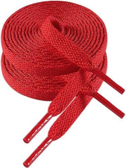 150 cm viti in poliestere per sneaker - 8mm larghezza - 4 viti - viti per sneaker - cavi sportivi di alta qualità - pezzi di ricambio per cavi sportivi - viti per scarpe sportive e casual in canvas bianco