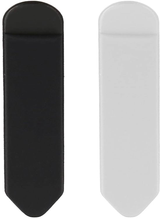 Set di Pennelli Stylus da 2 - Piatto con Superficie Antiscivolo - Cinturino Elastico in Lycra - Conservazione Sicura - Progettazione Compatta - Adatto per Tablet