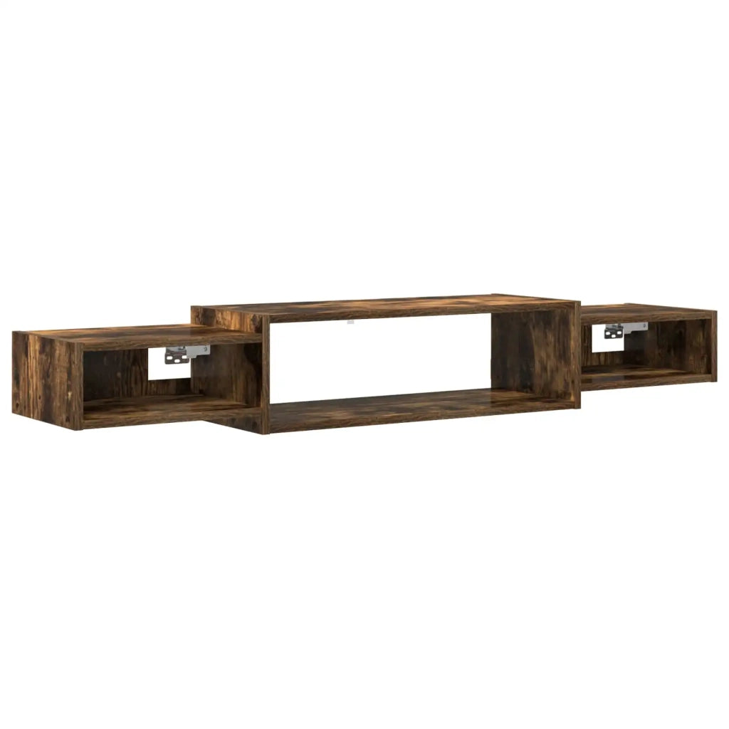 Mobile TV da Parete A parete Rovere Fumo 140 x 28 x 21 cm