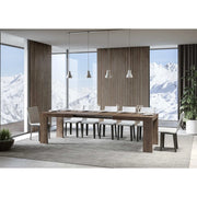 Tavolo allungabile 180/440x90 cm Roxell Premium - Noce