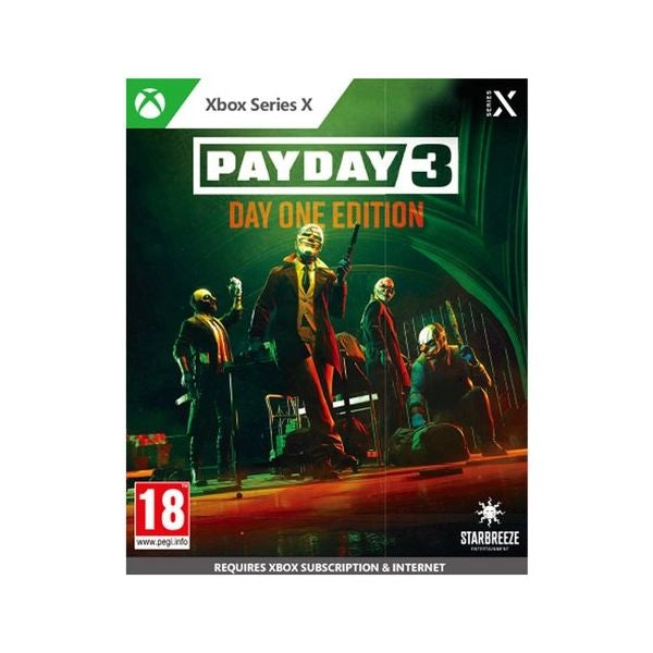 Xbox payday 3 day one edition pegi 18+ 1121363