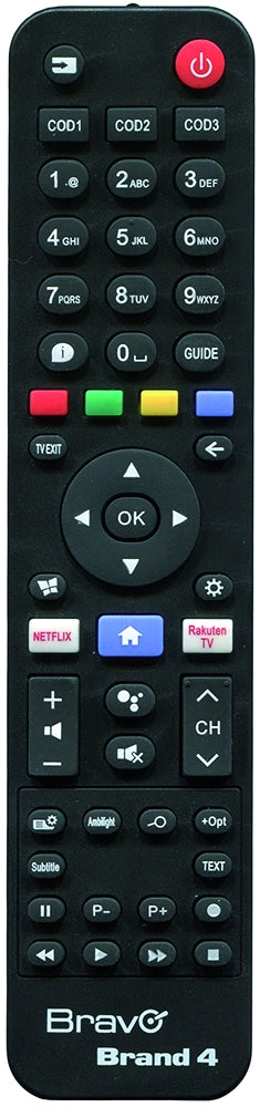 Bravo TELECOMANDO PER TV PHILIPS BRAND 4