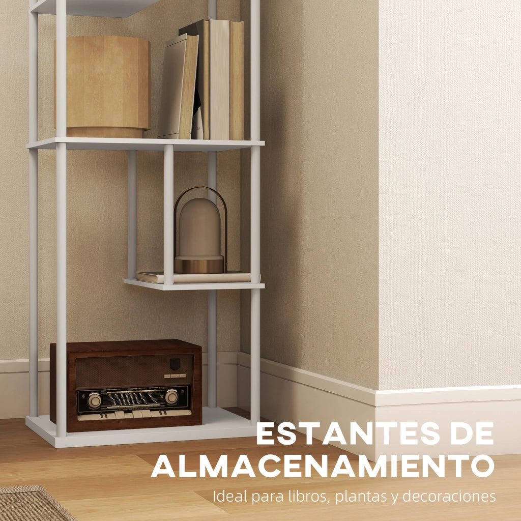 Lampada da Terra con Scaffale ¨C zephmum ¨C Bianco 3000K-6500K