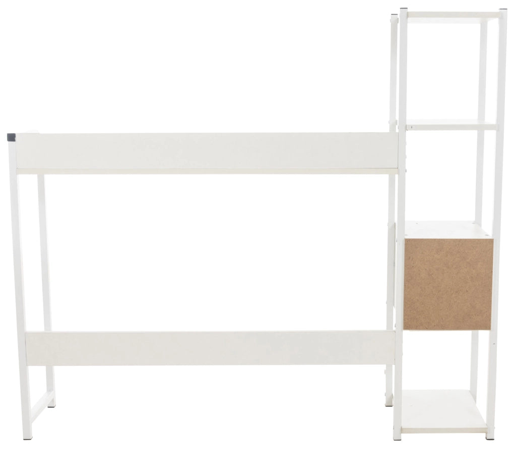 Scrivania studio Widnes bianco/bianco