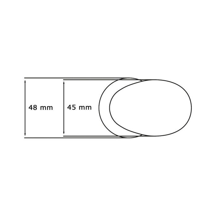 Maniglia su rosetta tonda SAGUATTI  261/45GQ in alluminio bronzo satinato