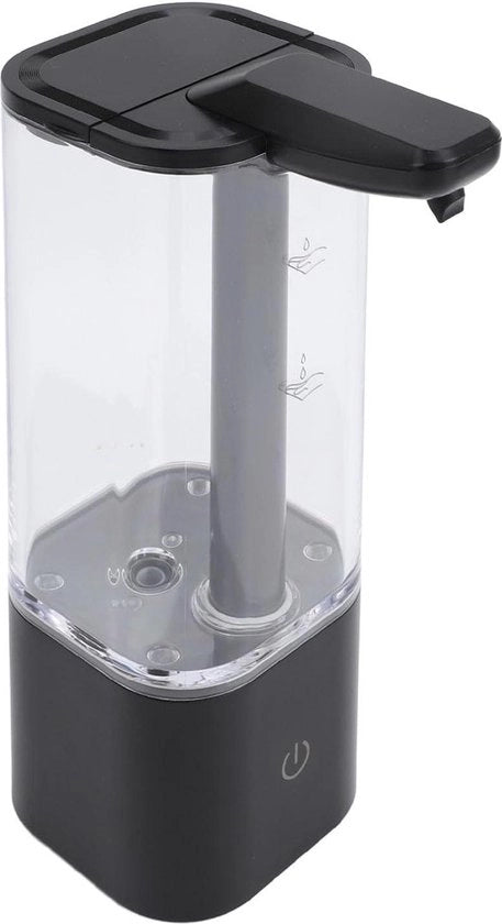 Dispensatore di sapone liquido automatico 550 ml - touchless con 2 marce - rilevamento infrarosso - per cucina e bagno.