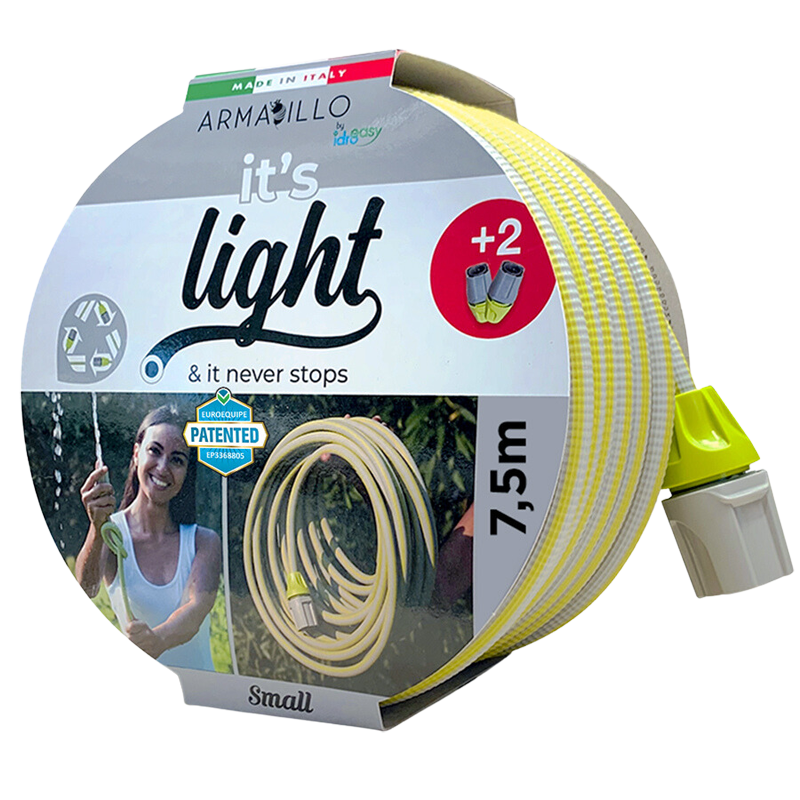 Kit 7,5 metri tubo Armadillo di diametro 1/2" superleggero