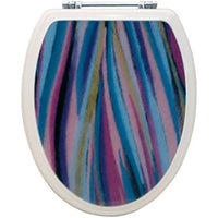 Sanitop-wingenroth parete sedile wc, 1 pezzi, blu viola, 21959 4