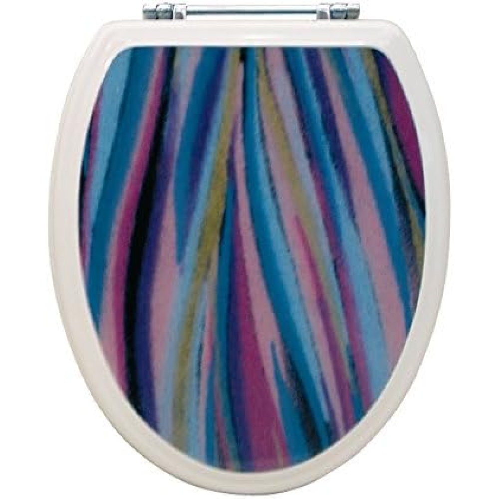 Sanitop-wingenroth parete sedile wc, 1 pezzi, blu viola, 21959 4