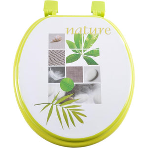 Douceur d  interieur 6sto102 sedile wc cerniere mdf design veget