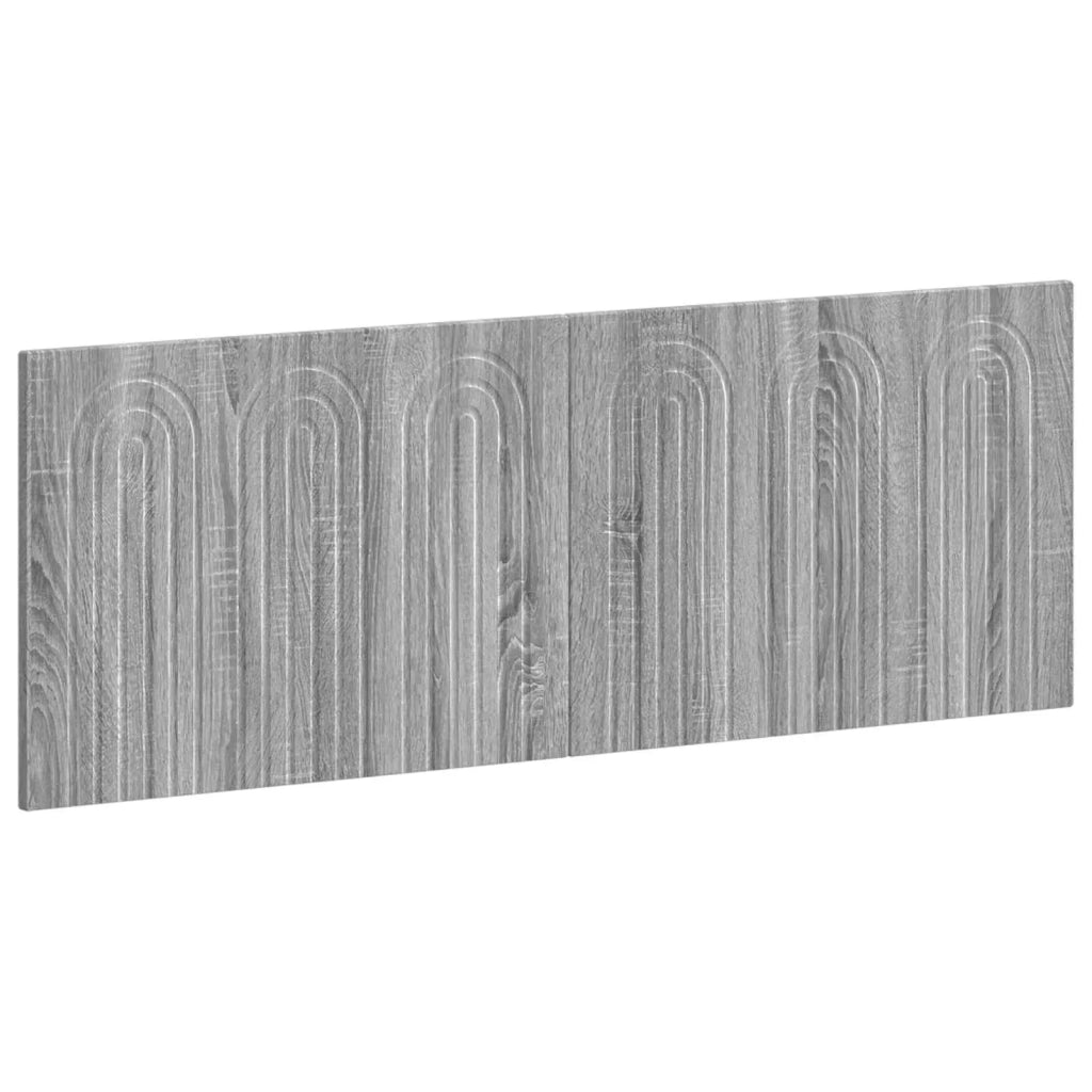 Testiera da Muro ALKMAAR Sonoma grigio Legno ingegnerizzato 896301