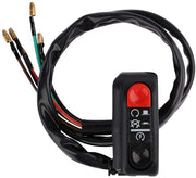 Interruttore di Accensione - DC12V 10A - Interruttore affidabile - 22mm - Adatto per motori - ATV e scooter - Progettato per la durata - Ideale per...