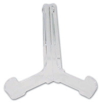 Portapiatti in pvc trasparente