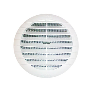 Griglia pieg. antisf. in termoflex 130mm con molle per tubo 80-100mm