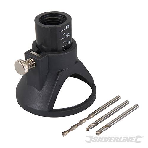 Convertitore per utensili rotanti multifunzione 4pz Silverline