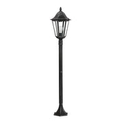 Lampione Esterno Classico Navedo Alluminio Nero 1 Luce E27