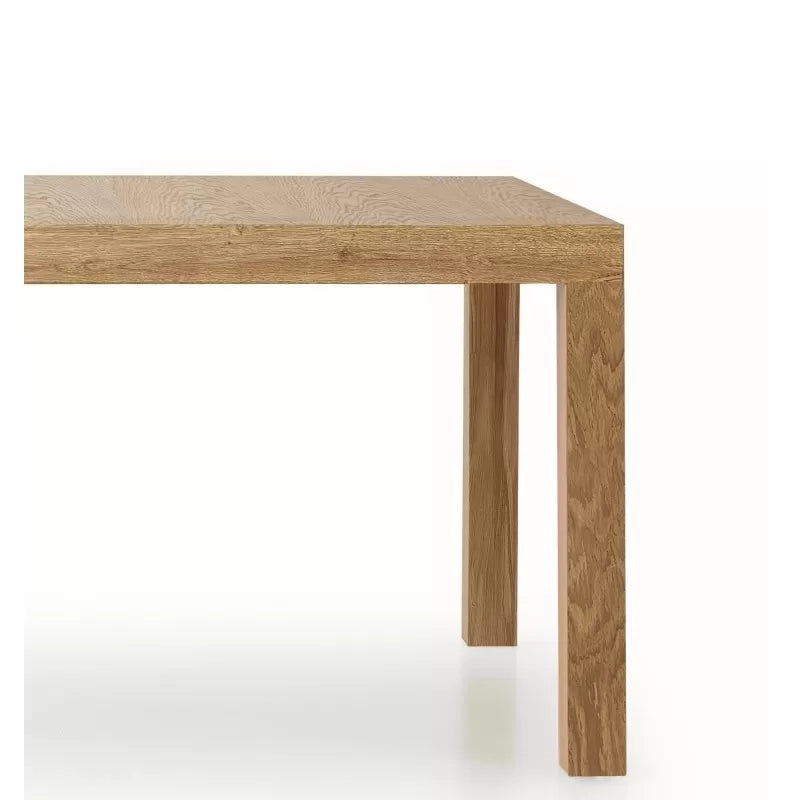 Tavolo rettangolare allungabile rovere misure l.160 p.90 h.77 (656) - Mobili 2G