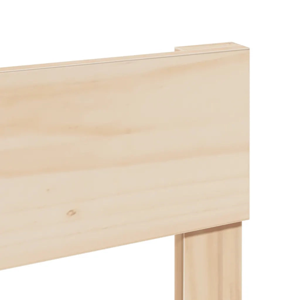 vidaXL Letto senza Materasso 200x200 cm in Legno Massello di Pino