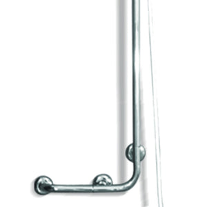 Maniglia 40x120 inox con saliscendi goman