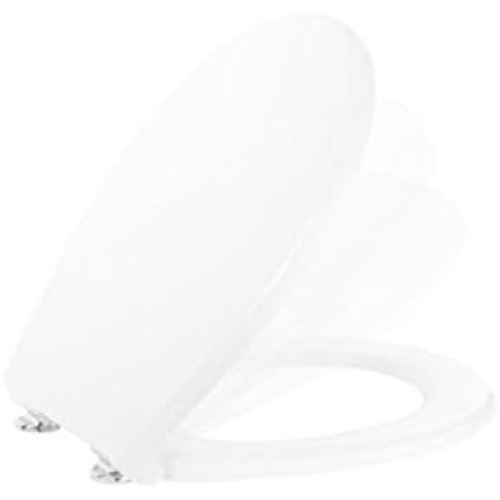 Sedile wc derby con coperchio bianco con lavabo cerniere con abb