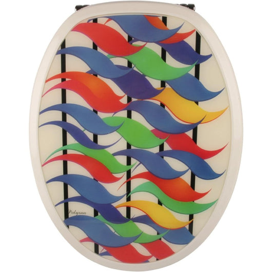 Sanitop-wingenroth - sedile wc con decoro in marmo, 1 pezzo, 404