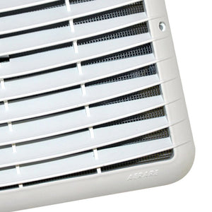 Griglia pieg. antisf. termoflex 210x180mm con molle x tubo 100-160mm