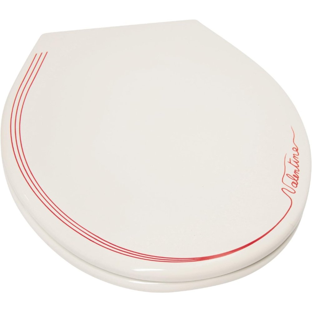 Sanitop-wingenroth parete sedile wc verona con strisce rosse, 21