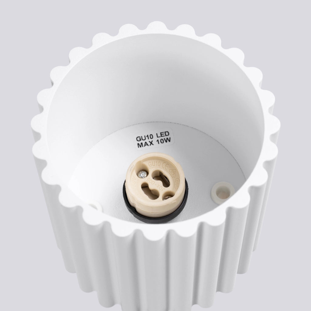 Spot soffitto VISTAO Pure Lume bianco tondo 10cm 1xGU10
