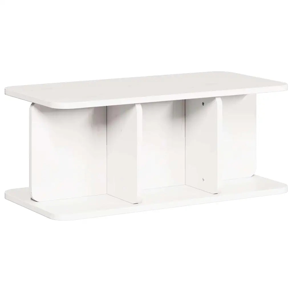 Tavolino da salotto Bianco 80 x 39,5 x 33,5 cm 873521