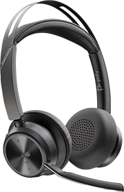 HP Poly Voyager Focus 2 Microsoft Teams Certified USB-C-C Headset +USB-C/A Adapter