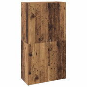 Mobile per Ufficio con lo scaffale Rovere Nero 60 x 32 x 115 cm CFW5348472