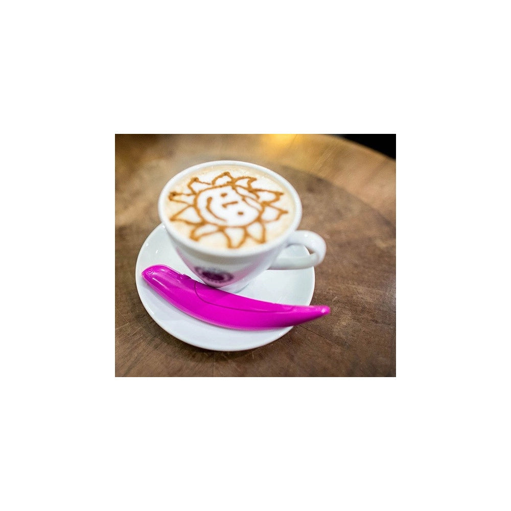 Trade Shop - Penna Decorativa Caffe Elettrica Spice Pen Torta Decorazioni Cappuccino Cacao -