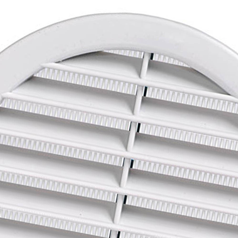 Griglia circolare dm100 c/rete incasso