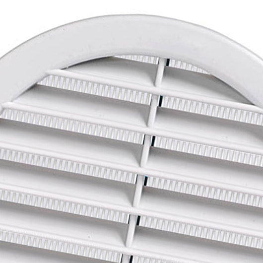 Griglia circolare dm100 c/rete incasso