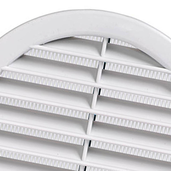 Griglia circolare dm100 c/rete incasso