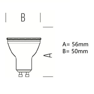 GU10 LAMPADINA FARETTO A LED 7W 1000LM LUCE NATURALE 4000K BOT LIGHTING