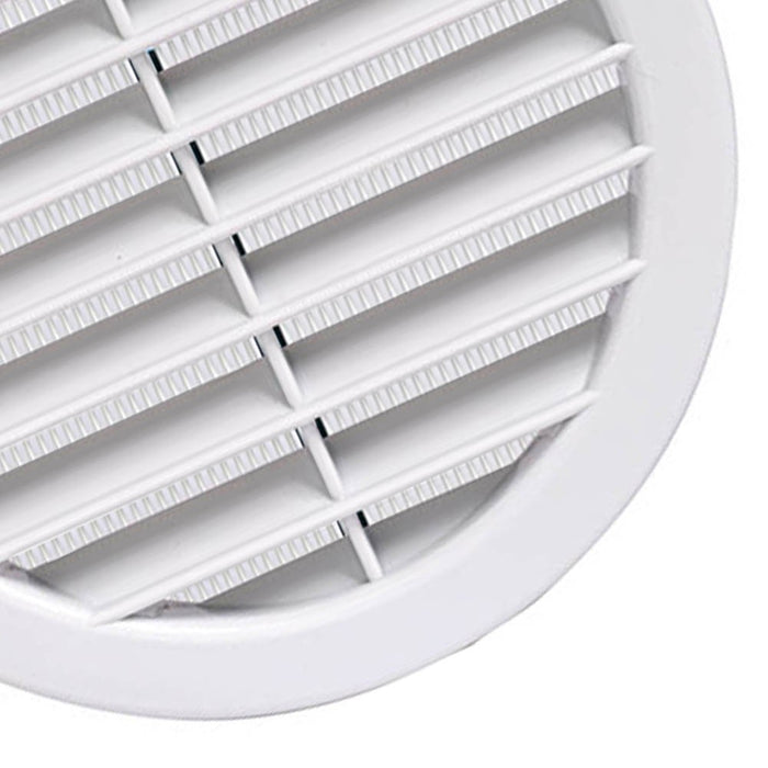 Griglia circolare dm100 c/rete incasso