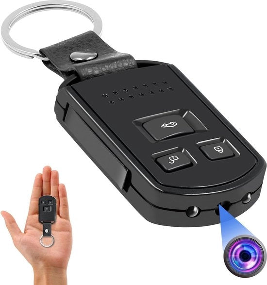 Cassa segreti con telecamera - 1080p HD - camera di sorveglianza portatile - visione notturna infrarosso - mini - nascosta - rilevamento movimento