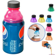 Trade Shop - Set 6 Pezzi Tappi Per Lattine Addattatore Lattina In Bottiglia Universale Colori -
