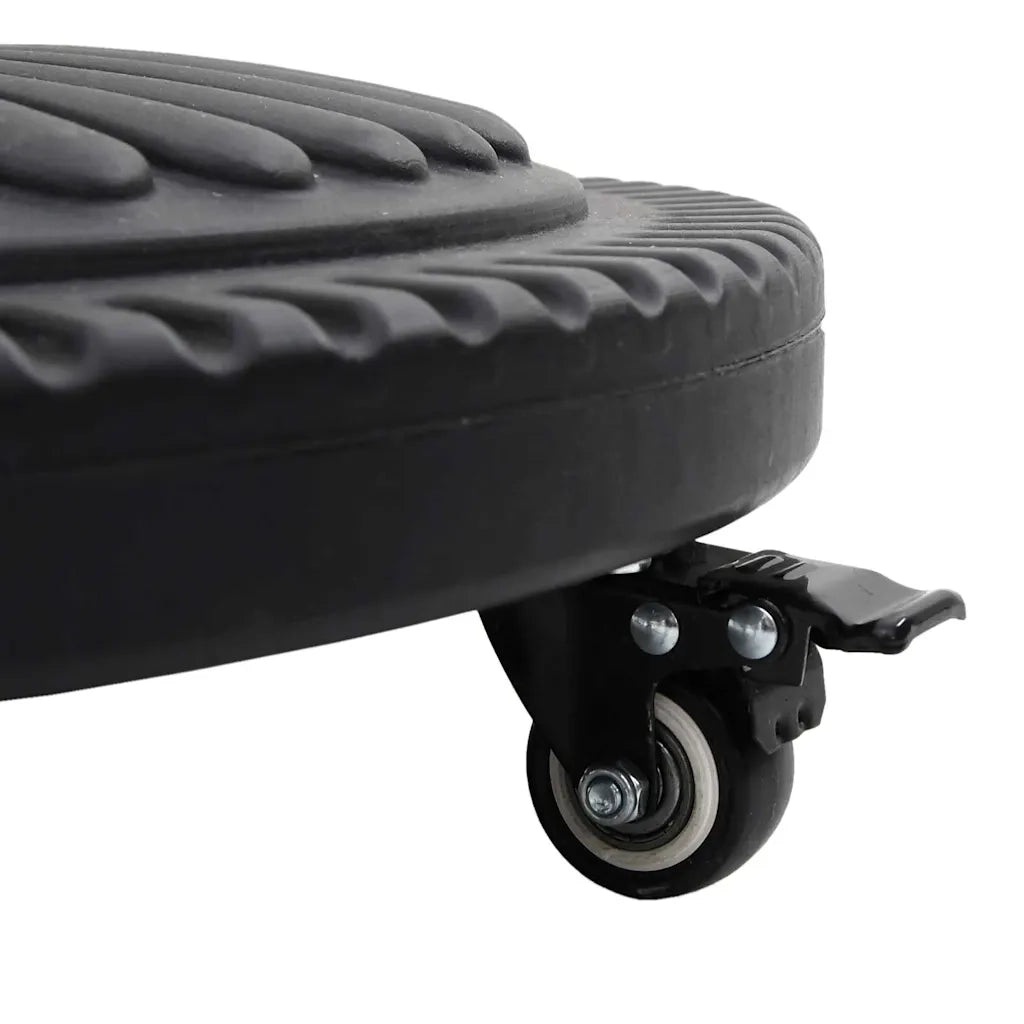 Base per ombrellone-Supporto per ombrellone Art d¨¦co Nero ? 45 x 39.5 cm Ferro