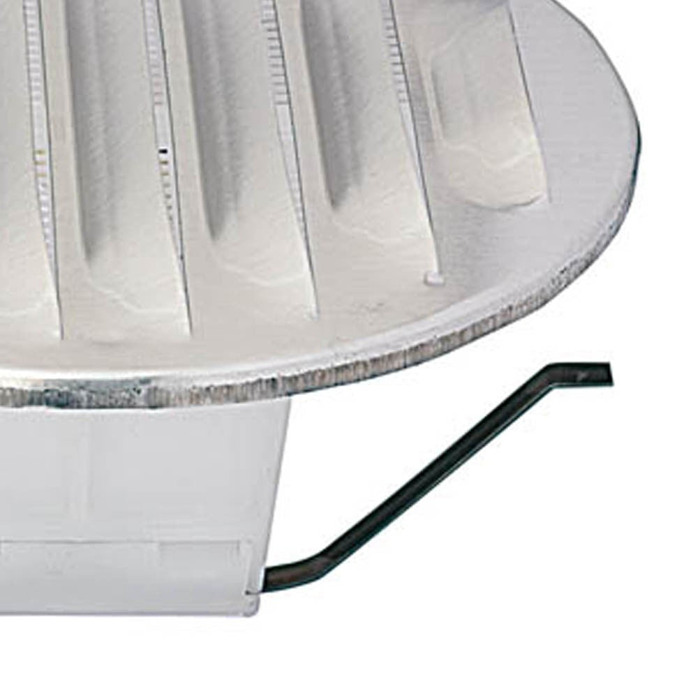 Griglia in allu.dm.180 con molle e rete