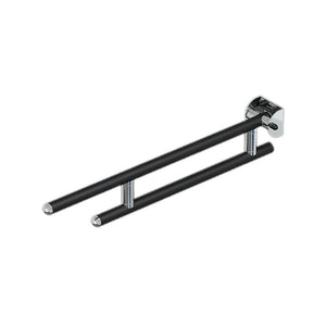 Barra maniglione ribaltabile cm61.5 nero inox