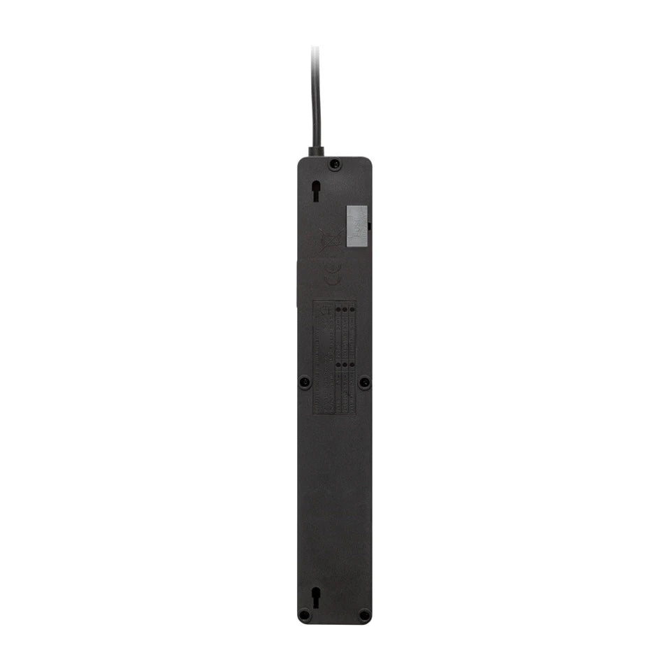 Prolunga LESTAR 1966006356 con 3 m di cavo, 230 prese AC, per interni, nera