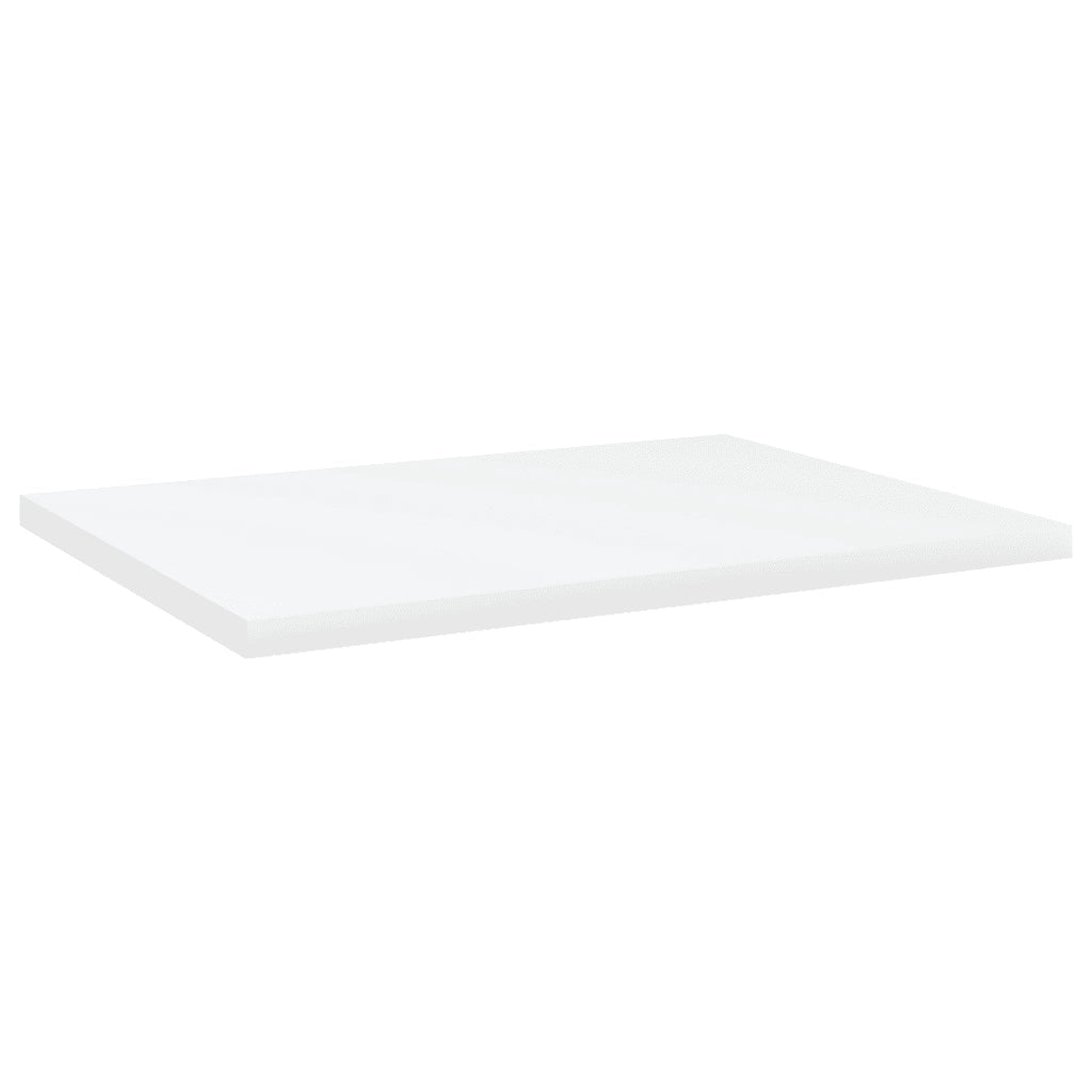 Ripiani per Libreria 4 pz Bianchi 40x30x1,5 cm Truciolato cod mxl 59539