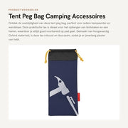 Accessori da campeggio - Tas per attrezzi - Materiale Oxford duraturo - Progettazione robusta - Formato portatile - Accessori per tenda - Tas per oggetti da campeggio