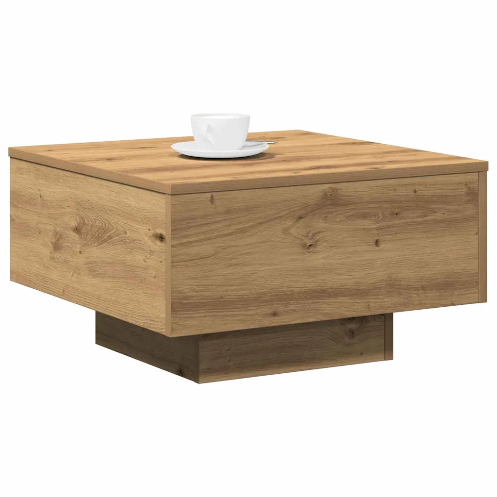 Tavolino da salotto Rovere artigianale 55 x 55 x 31 cm 862992