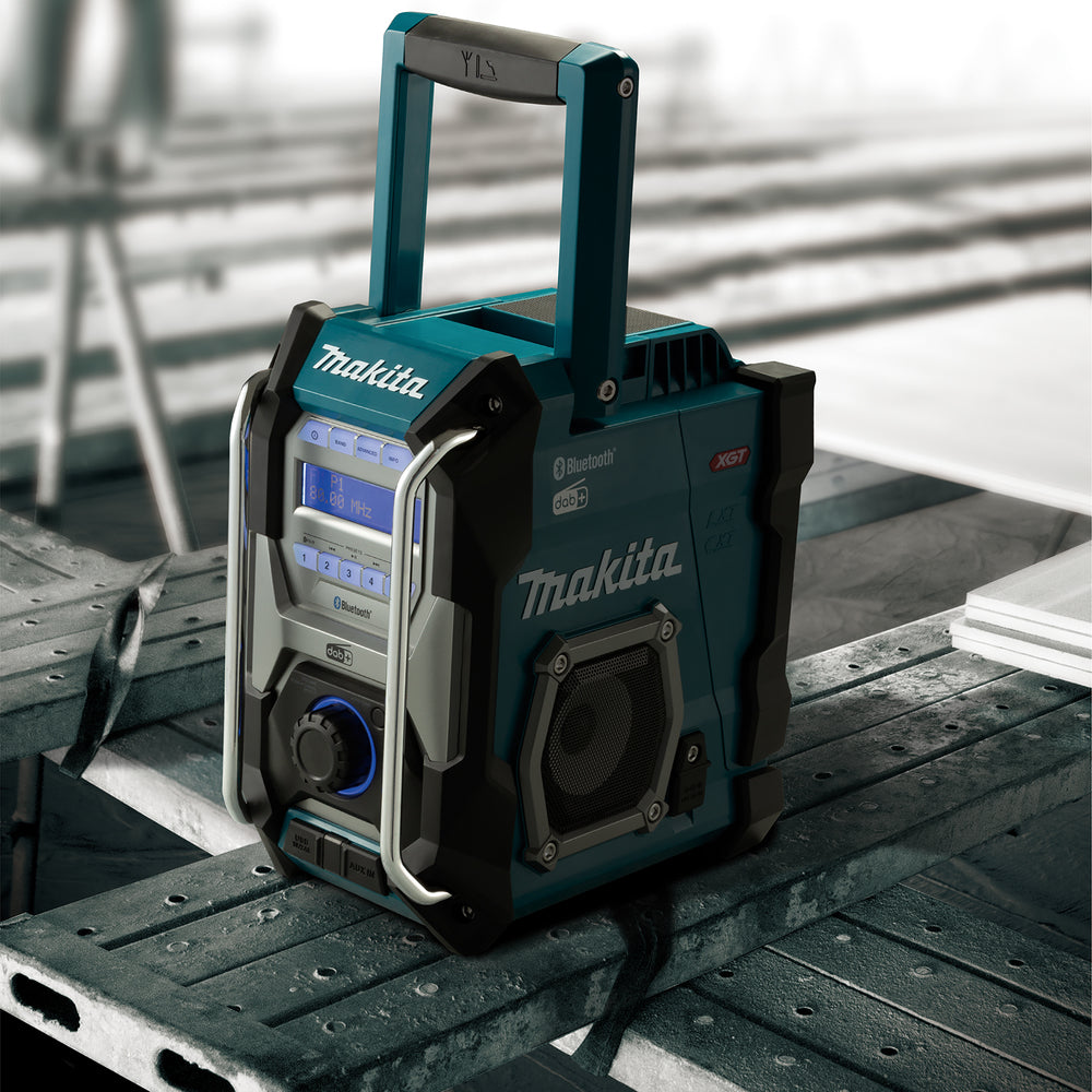 Radio da cantiere a batteria Makita 12V/18V/40V CLX/LXT/XGT solo corpo MR004GZ