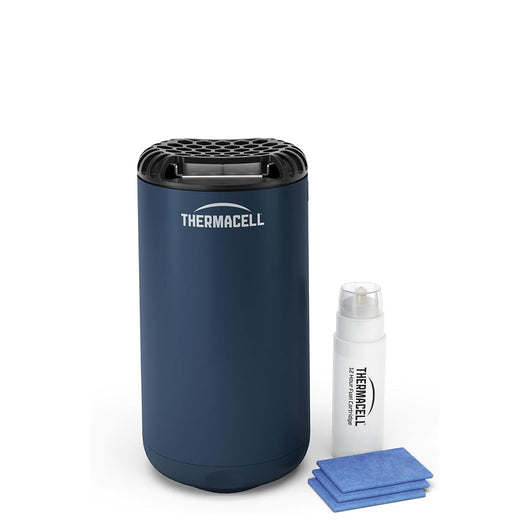 Thermacell  Antizanzare Mini Halo, Inodore, Include 12 Ore di protezione, Blu